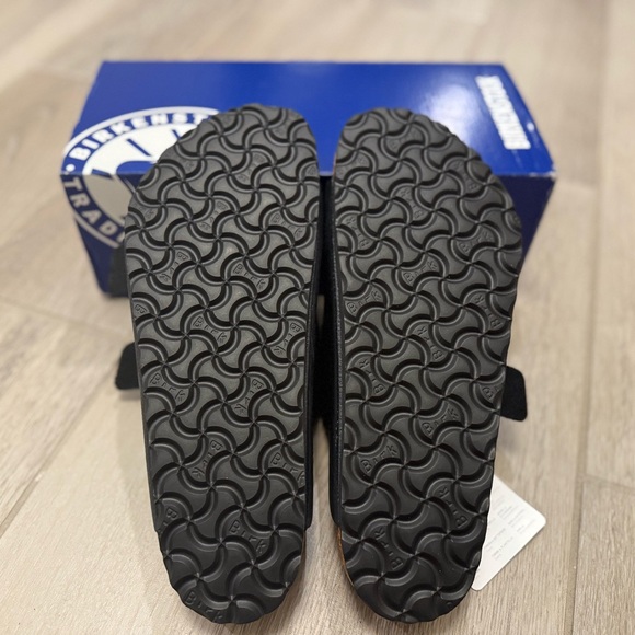 New Birkenstock Arizona BS Unisex Sandal Slides W10/M8 Black - Picture 4 of 8